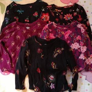 Girls Old Navy Long sleeve shirts 12-18 months